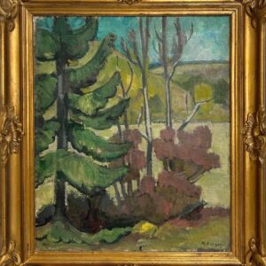 French Woodland Landscape